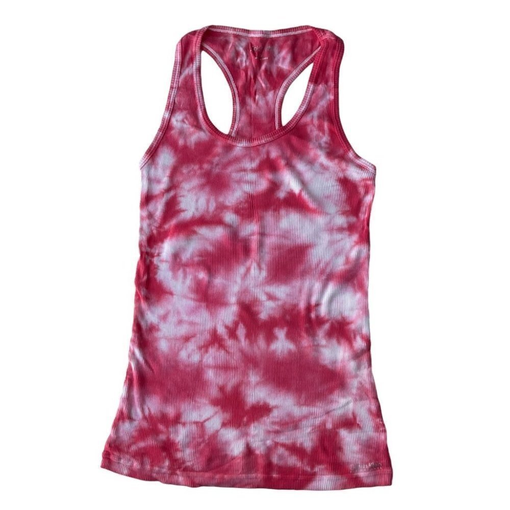 Calvin Klein Pink  Tie Dye racerback tank top